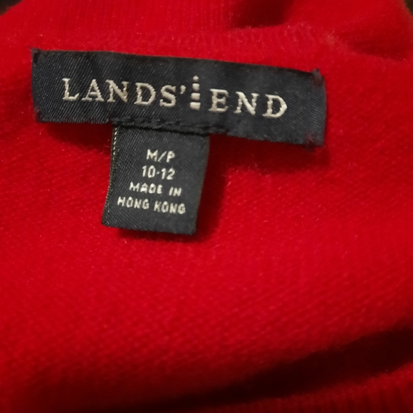 Lands End Cashmere Crewneck Sweater - Picture 9 of 9